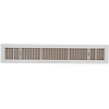 Double Deflection Linear Bar Grille, Extruded Aluminum, ASLG