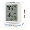 Inkbird ITH-20 Digital Thermometer, Tabletop or Wall-Mountable Indoor Temperature and Humidity Monitor with Humidity Level Icon.