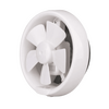 Window Round Exhaust Fan, White, 220~240VAC, 50/60Hz,8" Diameter