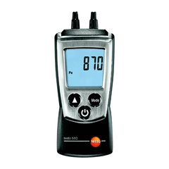 Portable Differential Pressure Gauge, Testo 510 (Range: 0 to 100 hPa) for Field Calibration, Room Pressure Monitoring alongwith Calibration Certificate