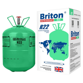 Briton Refrigerant R22 For HVAC Disposable Cylinder 13.6Kg