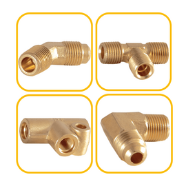 Brass HVAC Components - (100% Customized)