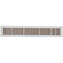 Double Deflection Linear Bar Grille, Extruded Aluminum, ASLG