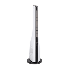 Geepas 35 Inch Tower Fan with 45 Degree Oscillation and 3 Cooling Speeds - White, GF21167