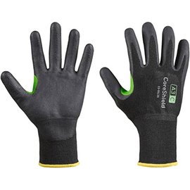 Honeywell Nitrile Coated Safety Work Safety Gloves Protective with Cut Level A3/C Resistance - Black