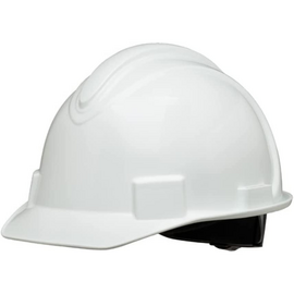 Safety Helmet, Honeywell North Short Brim, Hard Hat Non-Vented, 4 Point Ratchet Suspension - White