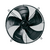 Axial Flow Fan with Guard, Black Color
