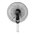 Geepas GF9604 Electric Wall Mount Fan - 16" Oscillating with 3 Speed Levels and 80° Range of Motion,