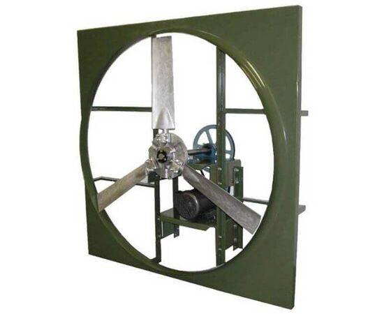 American Coolair Commercial Industrial Axial Wall Fans-CBC Belt Drive - Sizes:  24 - 84 - CFM:  4,394 - 117,899