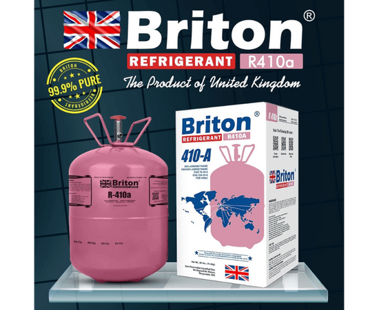 Briton Refrigerant R410A For HVAC Disposable Cylinder 11.3Kg