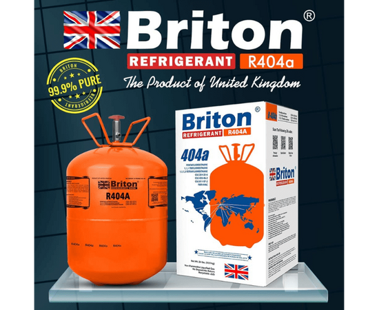 Briton Refrigerant R404A For HVAC Disposable Cylinder 10.9Kg