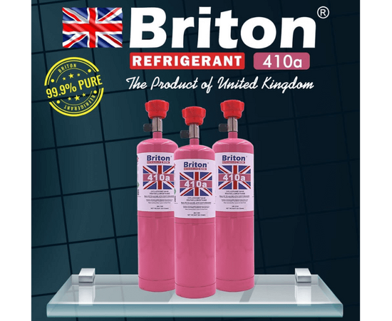 Briton Refrigerant R410A For HVAC Disposable Cylinder 800G