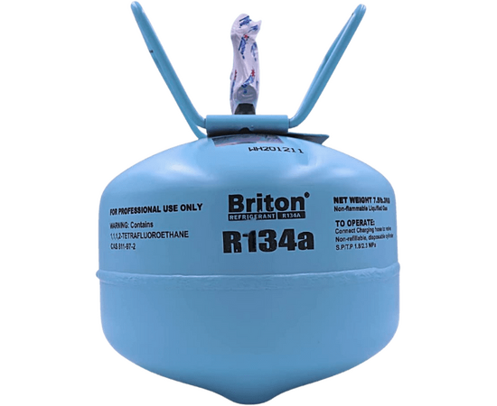 Briton Refrigerant R134A For HVAC Disposable Cylinder 3Kg