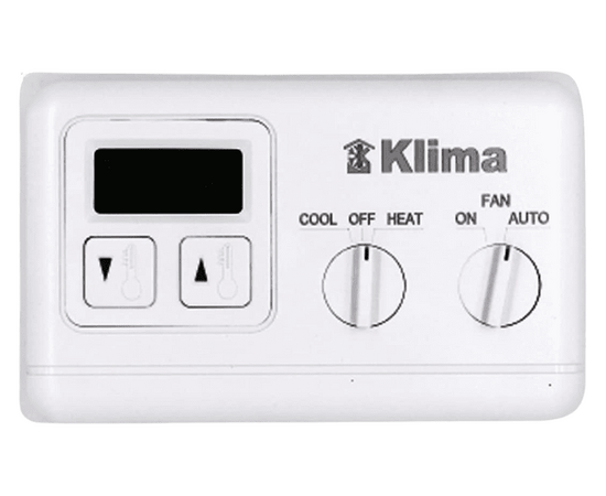 Klima Central Air Conditioner Thermostat TH-400 - 24V/220V Working - Digital Screen with Buttons