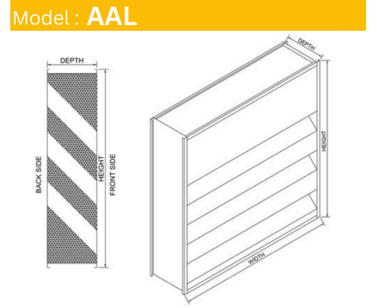 Acoustic Louver - AAL