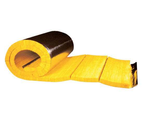AFICO Pipe Wrap Insulation (PWI), with Aluminum Foil Reinforced Kraft Paper Laminate (FRK)