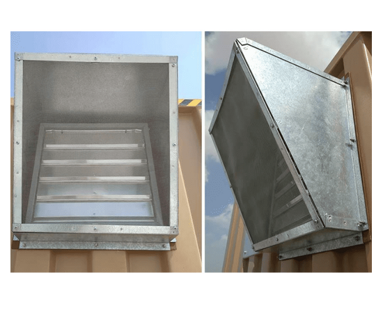 Exhaust Louver Hood (Weather Hood or Canopy )