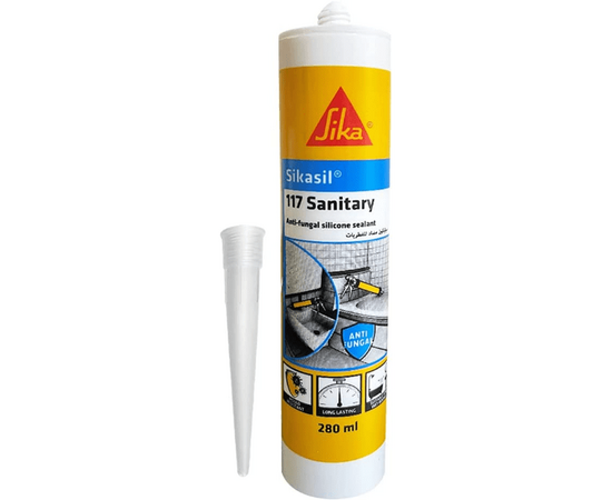 Glazing And Weatherproofing Joint Kit Transparent : Universal Silicone, Sikasil-116 Gp, 280Ml, Transparent And Application Gun