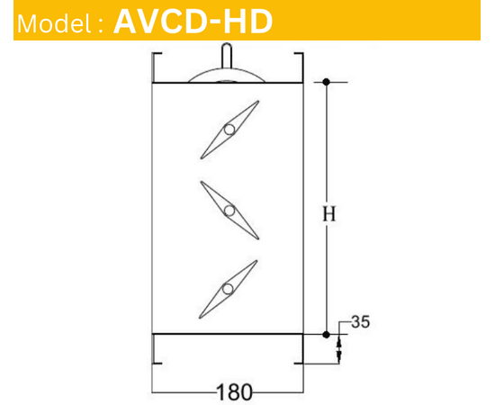 Heavy Duty Volume Control Damper – AVCD-HD