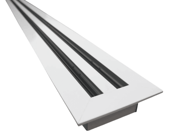 Linear Slot Diffuser, With Removable Pattern Control Device, ASMLD