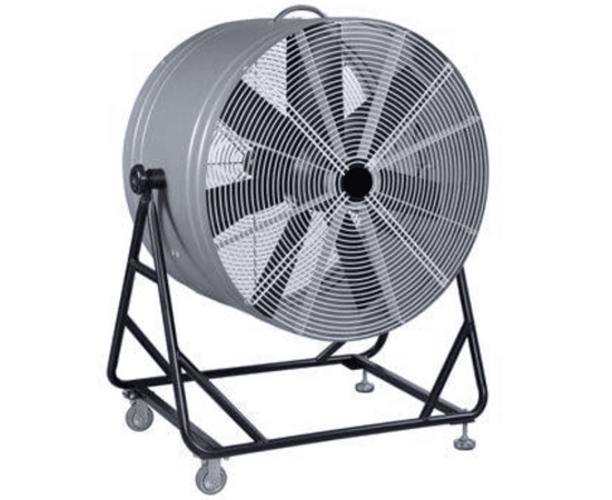 Portable Drum Blower Fan, 30" Diameter,Heavy Duty, 4500 CFM,220V, Suitable for Store, Ware House,Garage etc.