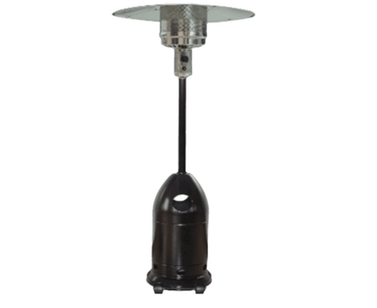 Mushroom Gas Patio Heater Black, Safety Anti-tilt & Auto shut-off, Main Pole 65mm Diameter
