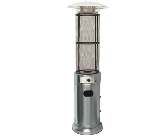 Circle Patio Heater, Stainless Steel Circle Flame , With Piezoelectric ignition & variable gas control valve