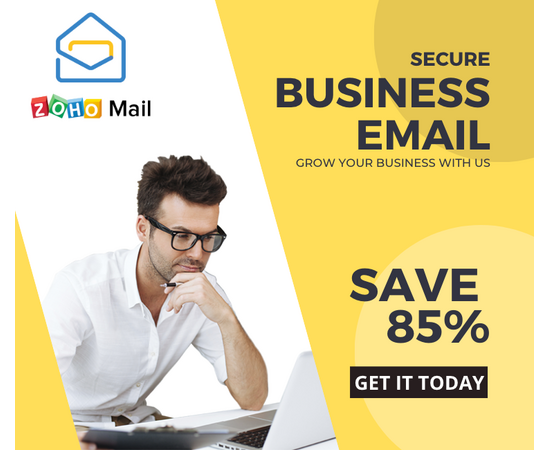 Secured Business Email for your Business/organization, Zoho Mail