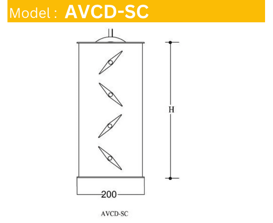 Slip & Clip Volume Control Damper – AVCD-SC