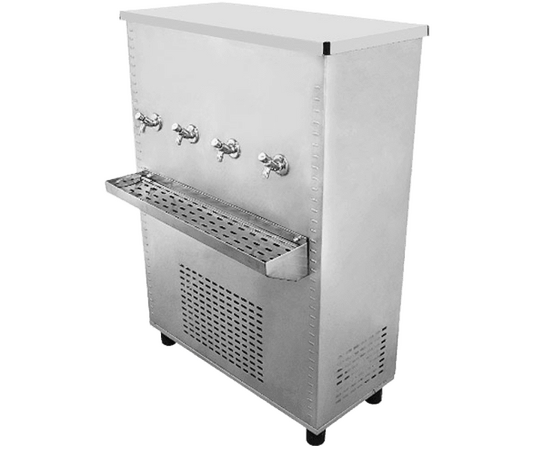 Stainless Steel Water Cooler, Anti- Rust, High Effiency, Full Stainless Steel Body For Chilled Water With Built-In Cooling Function.