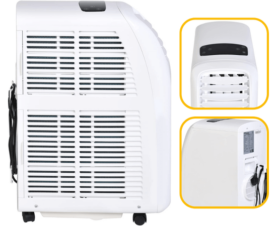 Super General 1 Ton Portable Air Conditioner, 12000 BTU, 24h Timer, Powerful Cooling, low noise, SGP-122-T3