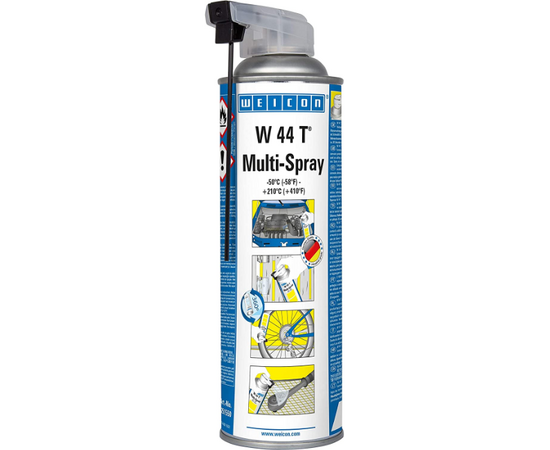 W 44 T Multispray, Weicon, The Multifunctional Oil Can Be Used Universally, Creeping Oil, Starter Spray, Rust Remover, Chain Spray, For Industry & Household